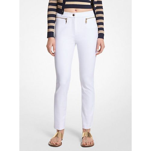 MK Pantalon en crêpe extensible - Michael Kors - MICHAEL Michael Kors - Modalova