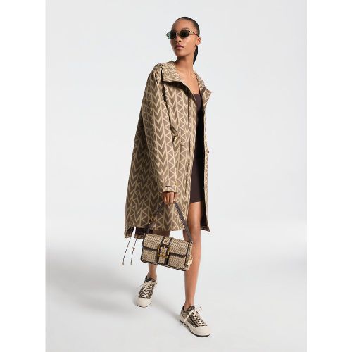 Parka surdimensionnée en jacquard à logo MK2000 - Michael Kors - MICHAEL Michael Kors - Modalova