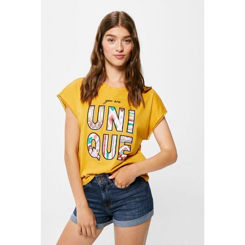 T-shirt « unique » Springfield - Springfield - Modalova
