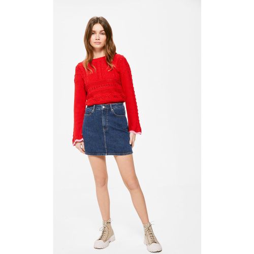 Jupe jean mini lavage durable - Springfield - Modalova