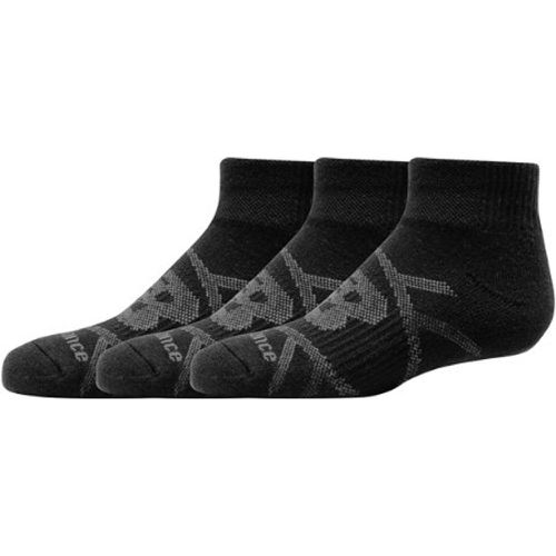 Unisexe Kids Performance Ankle Socks 3 Pack en , Poly Knit, Taille L - New Balance - Modalova