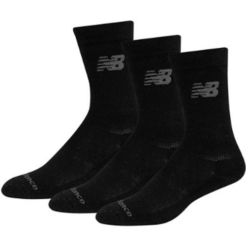 Unisex Performance Cotton Cushioned Crew Socks 3 Pack en , Taille M - New Balance - Modalova