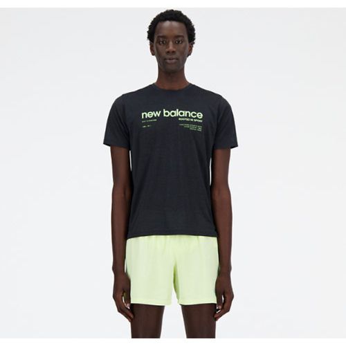 Athletics Graphic T-Shirt 2 en , Poly Knit, Taille L - New Balance - Modalova