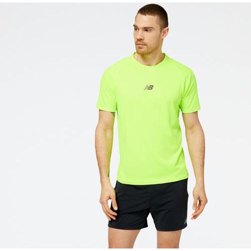 Impact Run AT N-Vent Short Sleeve en , Poly Knit, Taille S - New Balance - Modalova