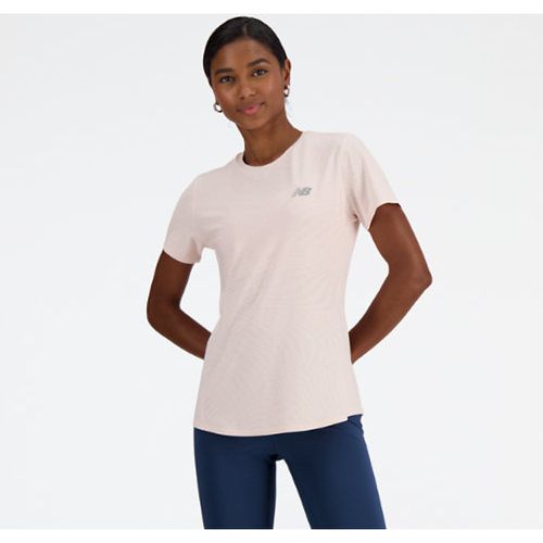 Jacquard Slim T-Shirt en , Poly Knit, Taille L - New Balance - Modalova