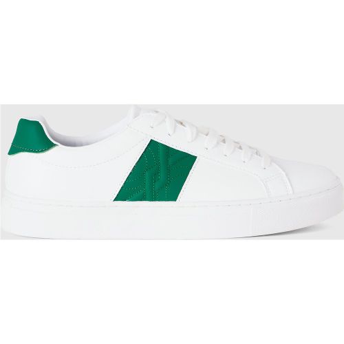 Benetton, Sneakers Basses À Logo Vert, taille 43, Vert - United Colors of Benetton - Modalova