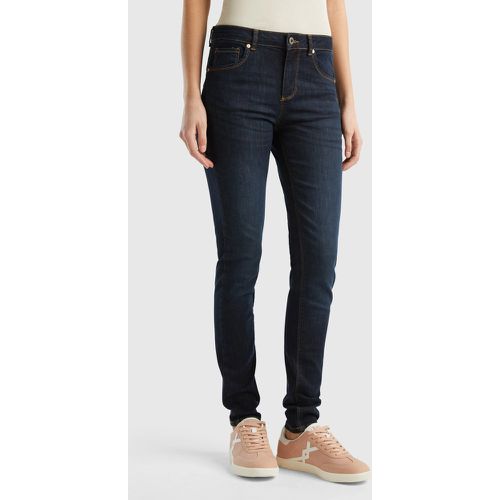 Benetton, Jean Push Up Coupe Skinny, taille 27, Bleu Foncé - United Colors of Benetton - Modalova