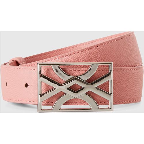 Benetton, Ceinture Rose À Boucle Siglée, taille S, Rose - United Colors of Benetton - Modalova