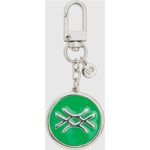 Benetton, Porte-clés Argenté À Pendentif Vert, taille OS, Vert - United Colors of Benetton - Modalova