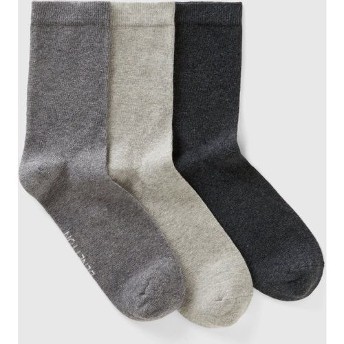 Benetton, Lot De Chaussettes Courtes, taille 43-46, Multicolore - United Colors of Benetton - Modalova