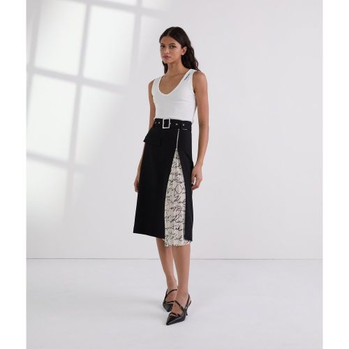 Pleat Detail Skirt, , , Taille: 34 - Karl Lagerfeld - Modalova