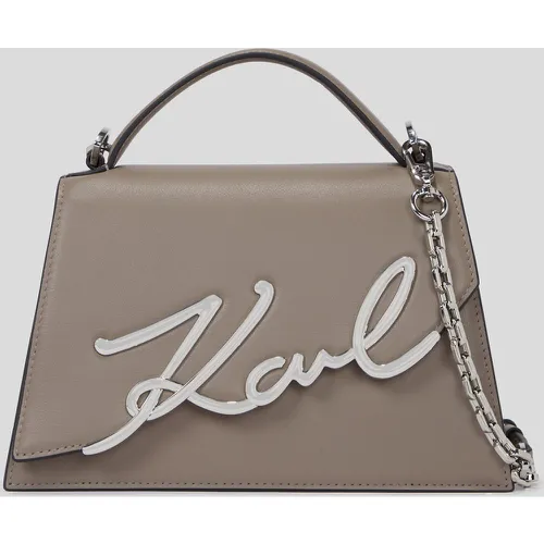 Sac Bandoulière De Taille Moyenne K/signature, , , Taille: X00 - Karl Lagerfeld - Modalova