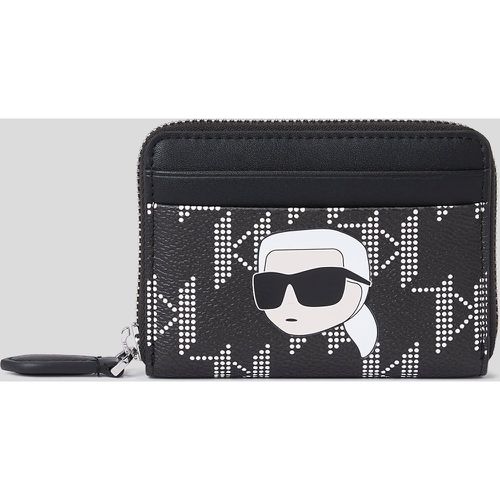 Portefeuille De Taille Moyenne Ikon Monogram, , , Taille: X00 - Karl Lagerfeld - Modalova