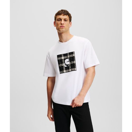 T-shirt En Bouclé, , , Taille: XXS - Karl Lagerfeld - Modalova