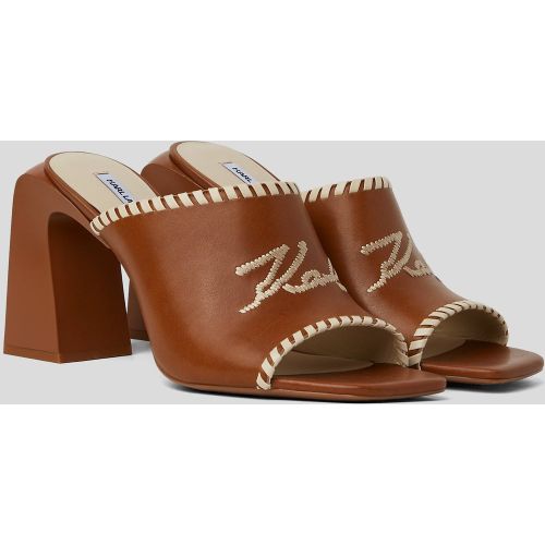 Sandales À Talons Karl Signature Astra Nova, , , Taille: L35 - Karl Lagerfeld - Modalova