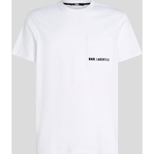 T-shirt À Poche Avec Logo Karl, , , Taille: XS - Karl Lagerfeld - Modalova