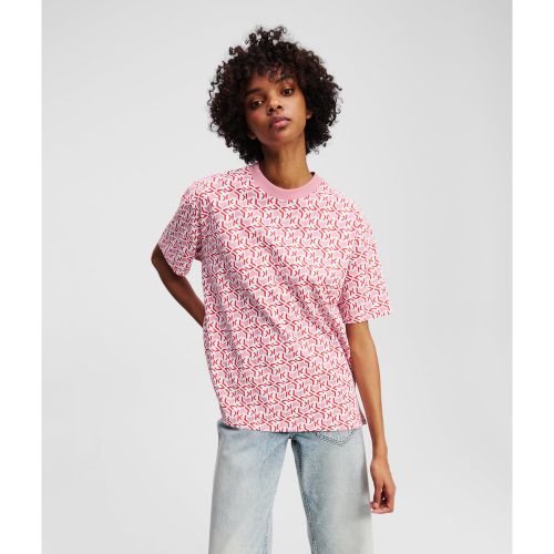 T-shirt Avec Le Monogramme Sur L'ensemble, , , Taille: XL - Karl Lagerfeld - Modalova