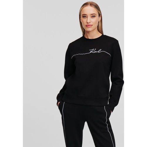 Sweat-shirt Karl Signature, , , Taille: XM - Karl Lagerfeld - Modalova