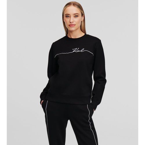 Sweat-shirt Karl Signature, , , Taille: XXS - Karl Lagerfeld - Modalova