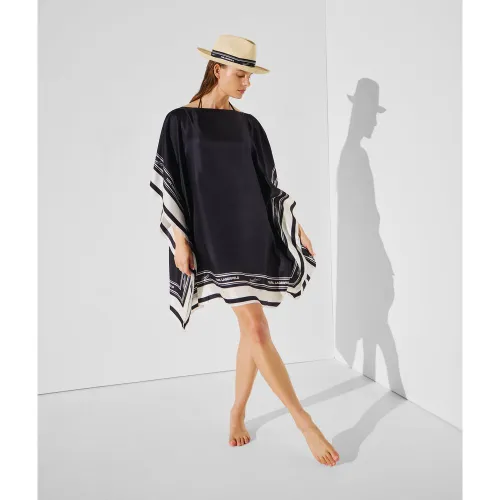 Tunique En Soie Kl X Borsalino, , , Taille: One size - Karl Lagerfeld - Modalova