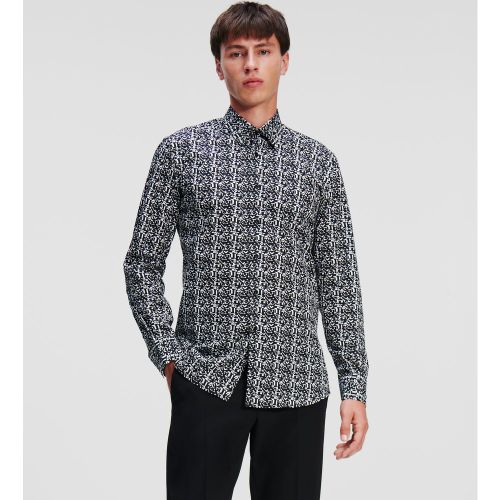 Chemise À Motifs À La Coupe Moderne, , /, Taille: 37 - Karl Lagerfeld - Modalova
