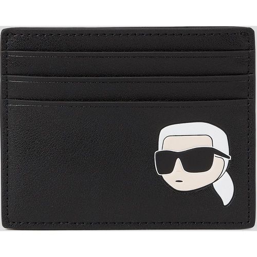 Porte-cartes En Cuir Ikon, , , Taille: X00 - Karl Lagerfeld - Modalova