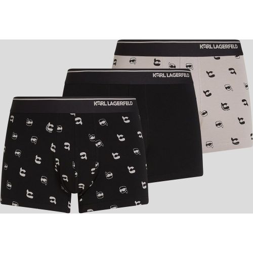 Ikon All-over-print Trunks – 3-pack, , -, Taille: XL - Karl Lagerfeld - Modalova