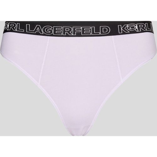 Culotte Taille Haute Avec Logo Ikon, , , Taille: XL - Karl Lagerfeld - Modalova