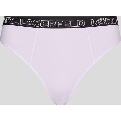 Culotte Taille Haute Avec Logo Karl Ikon, , , Taille: XL - Karl Lagerfeld - Modalova