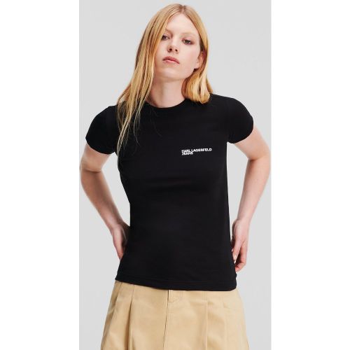 T-shirt Ajusté Avec Logo, , , Taille: L - KL Jeans - Modalova