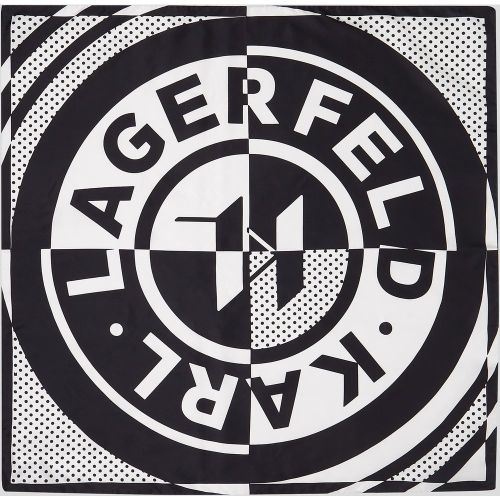 Foulard En Soie K/circle, , /, Taille: One size - Karl Lagerfeld - Modalova