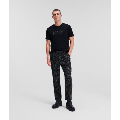 Pantalon En Bouclé, , /, Taille: X46 - Karl Lagerfeld - Modalova