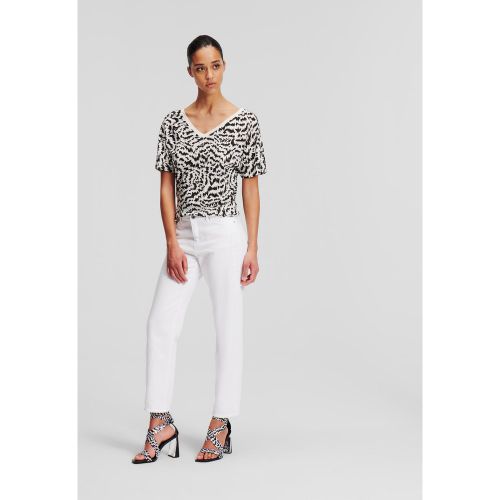 Jean Girlfriend Blanc, , , Taille: 24 - Karl Lagerfeld - Modalova