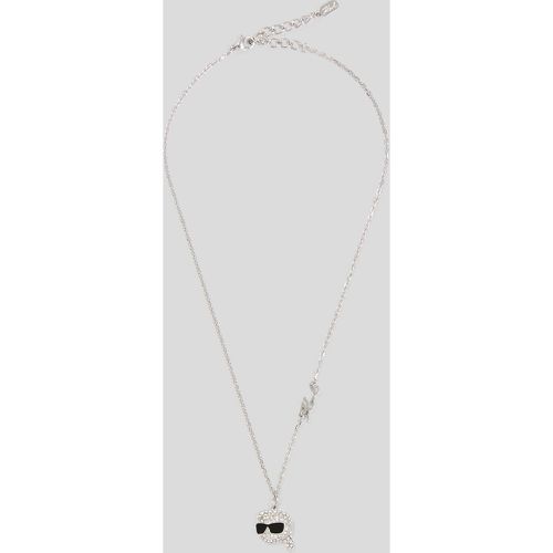 Collier À Breloque Pavé Ikon, , , Taille: L00 - Karl Lagerfeld - Modalova