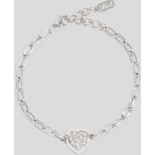 Bracelet À Breloque Pavé, , , Taille: L00 - Karl Lagerfeld - Modalova