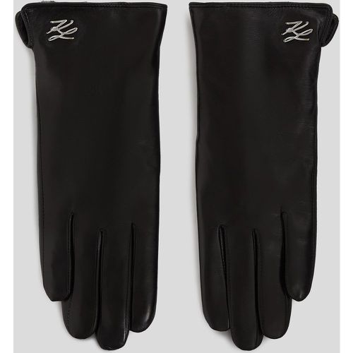 Gants En Cuir K/autograph, , , Taille: XL - Karl Lagerfeld - Modalova