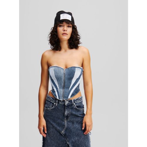 Bustier En Denim Klj X Atelier Reservé, , , Taille: XL - Karl Lagerfeld - Modalova