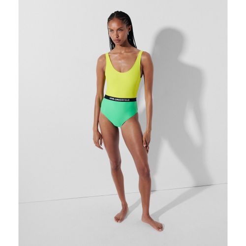 Maillot De Bain Color Block, , /, Taille: XL - Karl Lagerfeld - Modalova