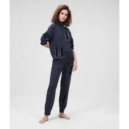Jogging Kl Monogram En Cachemire, , , Taille: XL - Karl Lagerfeld - Modalova