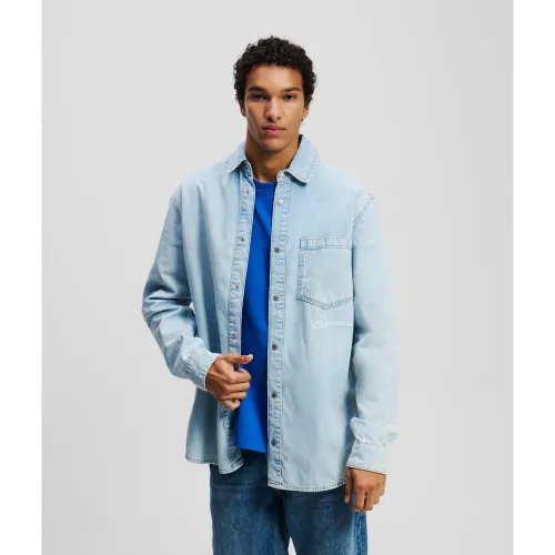 Surchemise En Jean, , , Taille: L - Karl Lagerfeld - Modalova