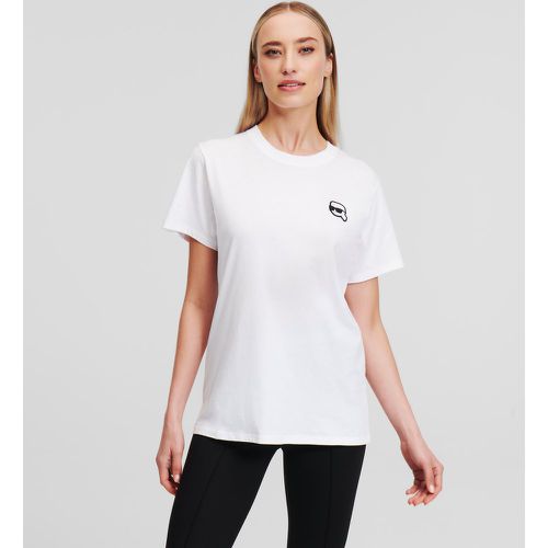 T-shirt Avec Écusson K/ikonik, , , Taille: XXS - Karl Lagerfeld - Modalova