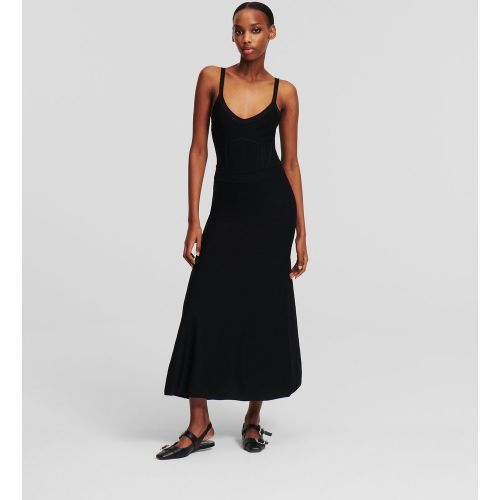 Robe En Tricot À Bretelles, , , Taille: L - Karl Lagerfeld - Modalova