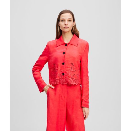 Veste À Découpe Brodée, , , Taille: 34 - Karl Lagerfeld - Modalova