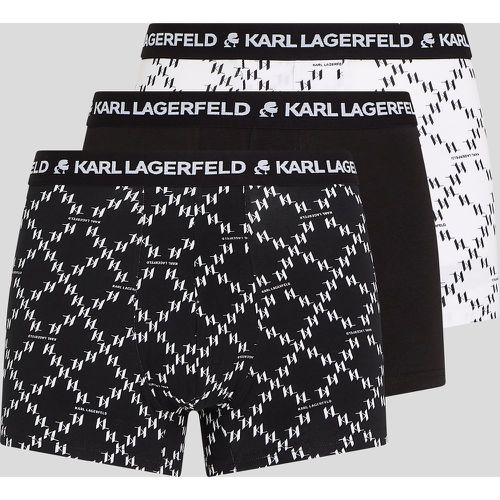 Caleçons Kl Monogram - Lot De 3, , /, Taille: XL - Karl Lagerfeld - Modalova