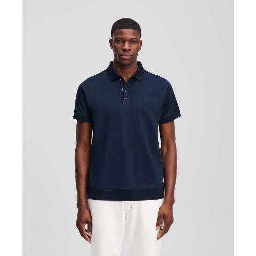 Polo À Boutons-pression, , , Taille: L3XL - Karl Lagerfeld - Modalova