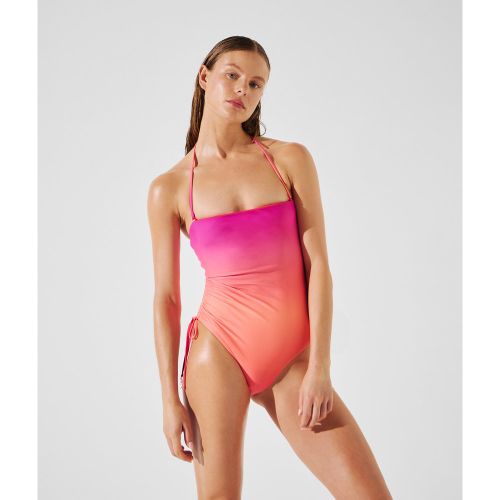 Maillot De Bain À Col Montant K/signature, , -, Taille: L - Karl Lagerfeld - Modalova