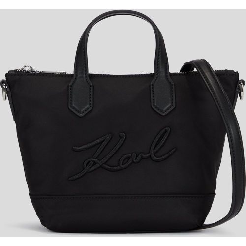 Petit Sac Cabas En Nylon K/signature, , , Taille: One size - Karl Lagerfeld - Modalova