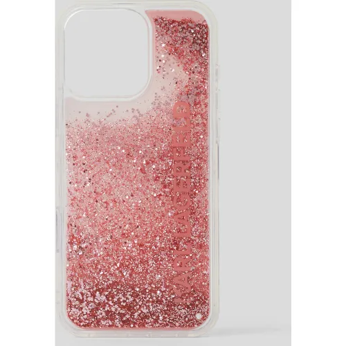 Coque Pailletée Ornée Du Logo Karl Pour Iphone 16 Pro Max, , , Taille: L00 - Karl Lagerfeld - Modalova