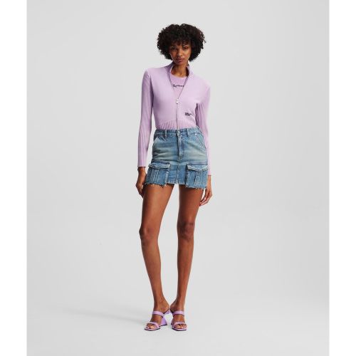 Mini-jupe En Denim De Style Utilitaire, , , Taille: XL - Karl Lagerfeld - Modalova