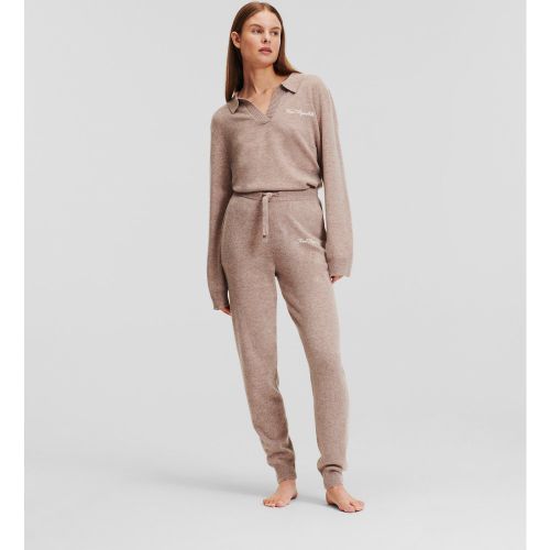 Pantalon De Jogging En Cachemire Hotel Karl, , , Taille: L - Karl Lagerfeld - Modalova